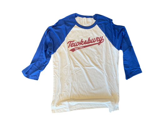 Redmen Softball 3/4 - Blue/White