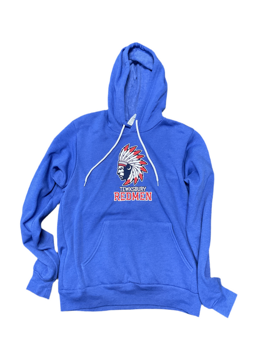 Warrior Hoodie - Heather Blue