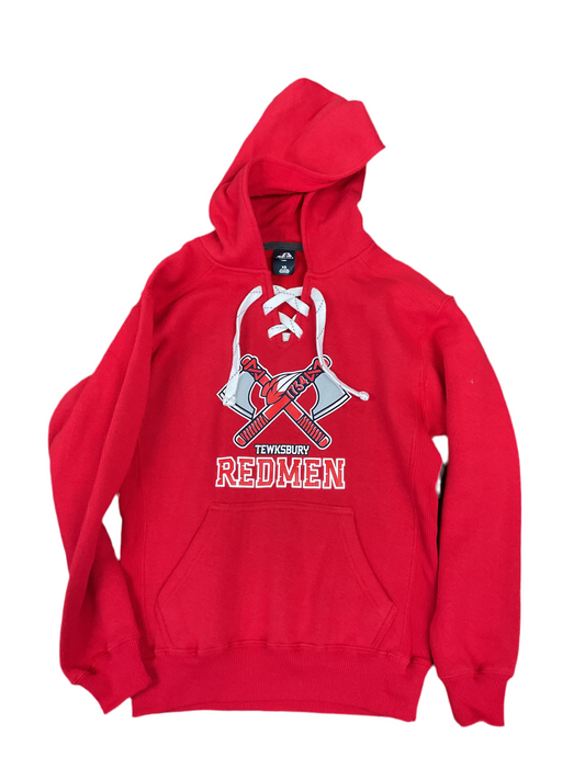 Slapshot Tomahawk Hoodie - Heather Red