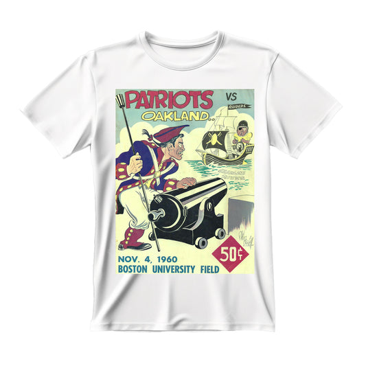 Raiders Program Tshirt - White