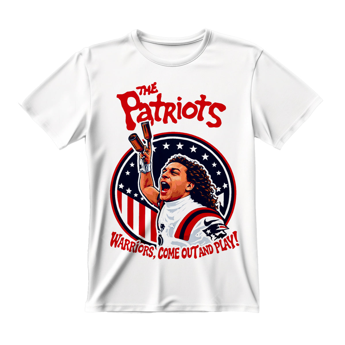 Warriors Tshirt - White – Tewksbury Red